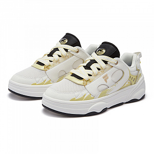 FILA FUSION WINDROUND Low Top Skateboard Shoes Women's White 3 2753000