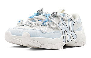 MLB Big Ball Chunky Sneakers Unisex Low top Blue 3 2753326