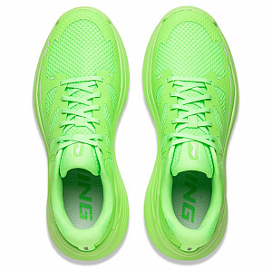 LiNing Ling Yue Shock Absorbers Slip Resistant Low top Running Shoes Men's Neon Green 3 2753352
