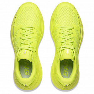 LiNing Ling Yue Cushioning Breathable Low-Top Casual Running Shoes Men's Fluorescent Lime Green 3 2753359