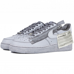 Nike Air Force 1 Cold Wall Anti-Slip And Wear-Resistant Lightweight Low-Top Skateboard Shoes GS Gray 2 2753395
