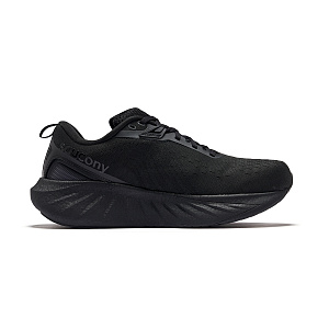 Saucony Cushioning Balance Low Top Training For Long Distance Running, City Commute Running Shoes Men's Black 1 2753441