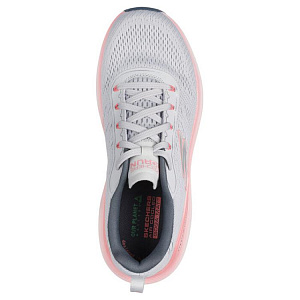 Skechers Max Cushioning Low Top Casual Running Shoes Women's Gray Pink 3 2753538