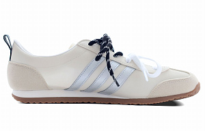 Adidas Neo VS JOG 2.0 Low-Top Casual Shoes Unisex Silver Beige 1 2753563