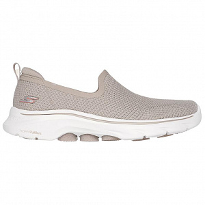 Skechers GO WALK 7 Low Top Casual Shoes Women's Taupe 1 2753581