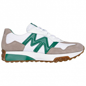 Skechers MARK NASON Low Top Casual Running Shoes Women's White Green 1 2753590