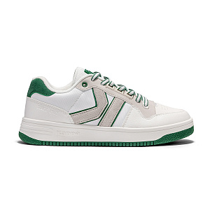Kappa Anti-Slip Wear-Resistant Low-Top Skateboard Shoes Unisex White Green 1 2753607