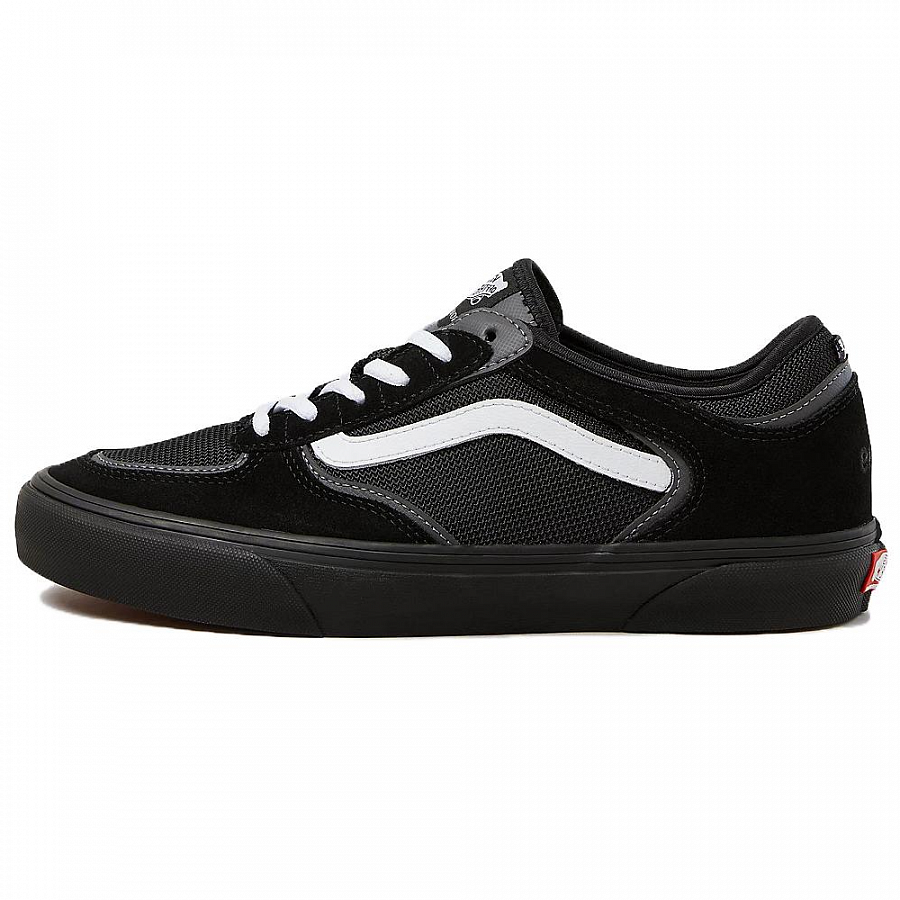 Vans Skate Rowley Non slip Lightweight Low Top Skateboard Shoes Men's Black