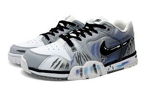 Nike Air Cross Trainer 3 Low-Top Training Shoes Men's Black White Gray 2 2753714