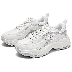 Kappa Breathable Low-Top Chunky Sneakers Women's White 1 2753834