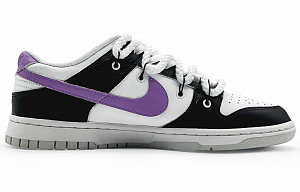 Nike Dunk 'Pure Platinum' Slip-Resistant Cushioning Abrasion-Resistant Low-Top Skateboard Shoes Men's Black Purple 1 2753844