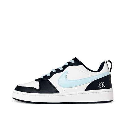 Nike Court Borough Skateboard Shoes Women's Low-Top Black