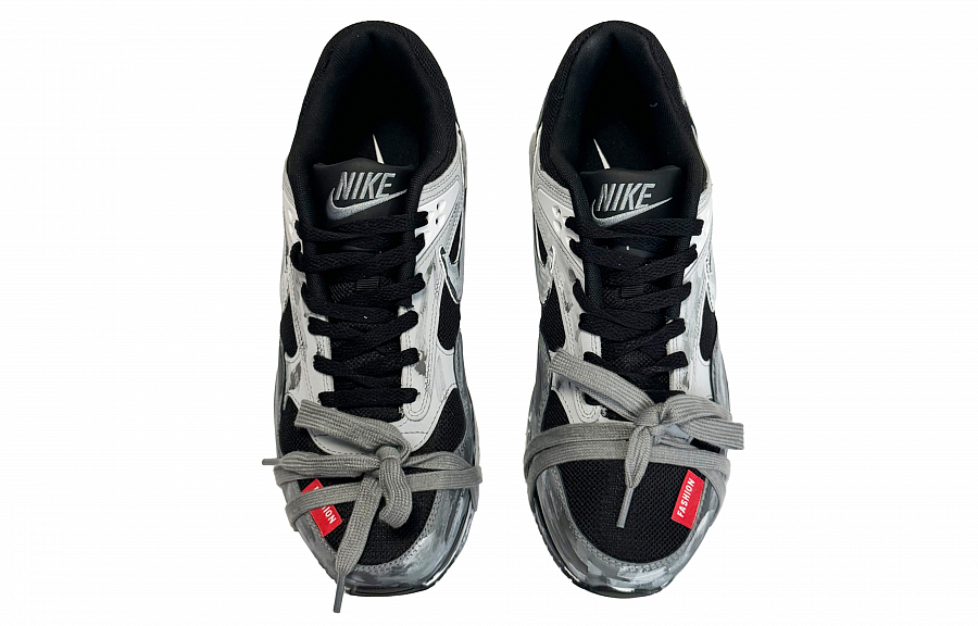 Nike Air Max Correlate Arousal Anti-Slip Wear-Resistant Low-Top Casual Shoes Unisex Black Gray купить в интернет-магазине Yoocart с быстрой доставкой по России.