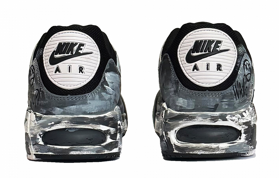 Nike Air Max Correlate Arousal Anti-Slip Wear-Resistant Low-Top Casual Shoes Unisex Black Gray купить в интернет-магазине Yoocart с быстрой доставкой по России.