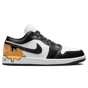Jordan Air Jordan 1 Vintage Basketball Shoes Women's Low top Black/White 1 2755293