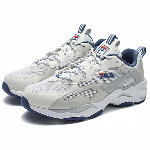 FILA Tracer Durable Breathable Lightweight Low-Top Casual Shoes Men's White Gray 2 2755306