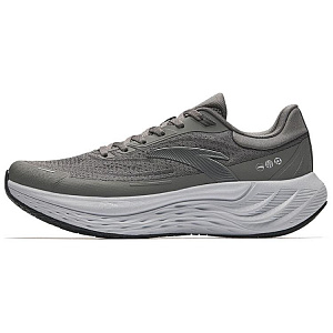 Anta Travel Step Cushioning Breathable Low-Top Casual Running Shoes Men's Obsidian Gray