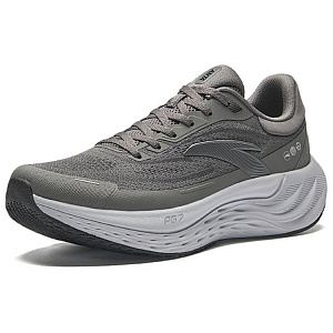 Anta Travel Step Cushioning Breathable Low-Top Casual Running Shoes Men's Obsidian Gray 1 2755761