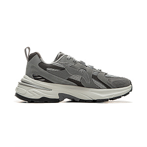 LiNing Beichen 2K Anti Slip Wear Resistant Low Top Chunky Sneakers Women's Gray 1 2755884