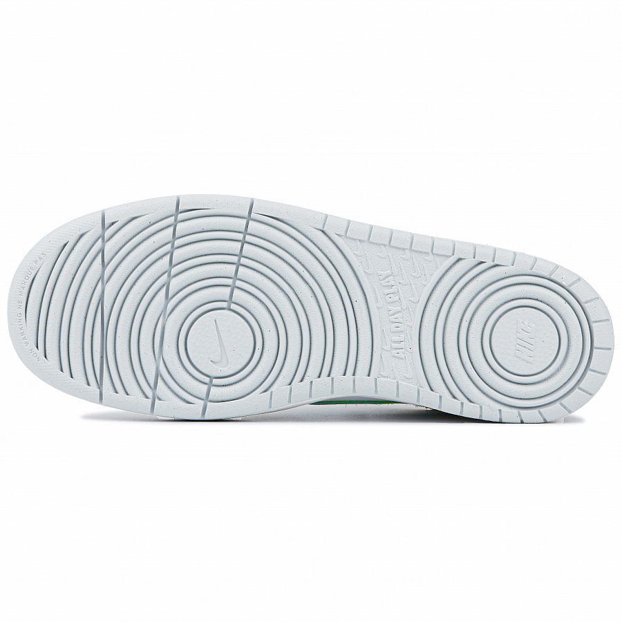 Nike Court Borough Low Gremlin Anti-Slip Wear-Resistant Low-Top Skateboard Shoes GS White Blue купить в интернет-магазине Yoocart с быстрой доставкой по России.