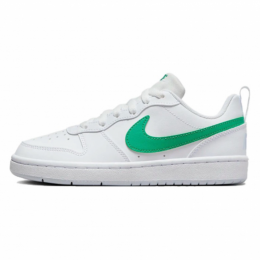 Nike Court Borough Low Gremlin Anti-Slip Wear-Resistant Low-Top Skateboard Shoes GS White Blue купить в интернет-магазине Yoocart с быстрой доставкой по России.