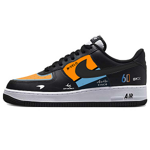 Nike Air Force 1 Speed Passion Super Racing Anti-Slip Wear-Resistant Low-Top Skateboard Shoes Unisex Black