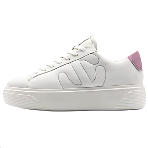 Ecco Low-Top Skateboard Shoes Women's White