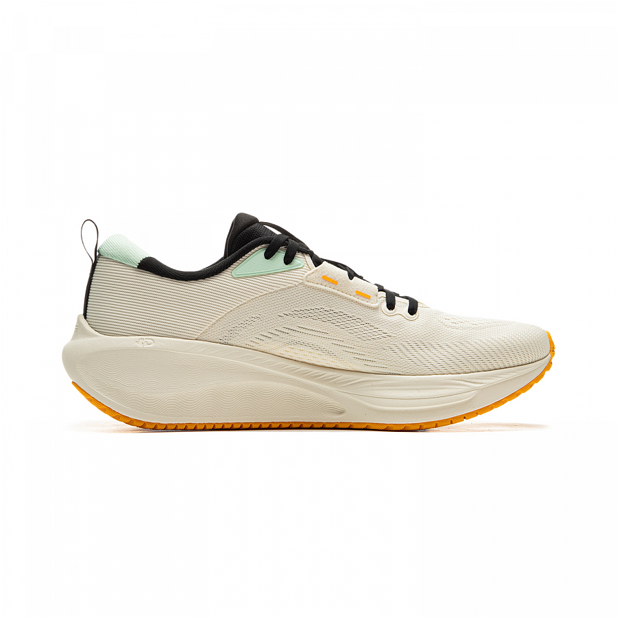 LiNing Wu Yi Lite 2.0 V2 Cushioned Anti-Slip Wear-Resistant Breathable Lightweight Low-Top Running Shoes Men's Ecru