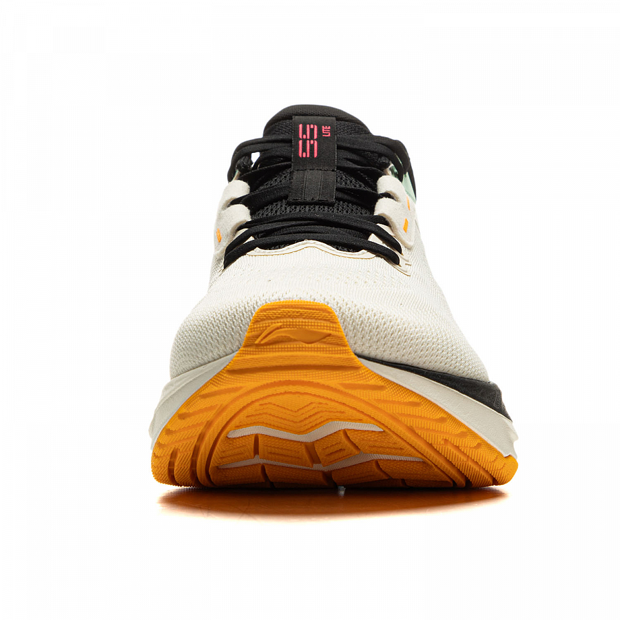 LiNing Wu Yi Lite 2.0 V2 Cushioned Anti-Slip Wear-Resistant Breathable Lightweight Low-Top Running Shoes Men's Ecru