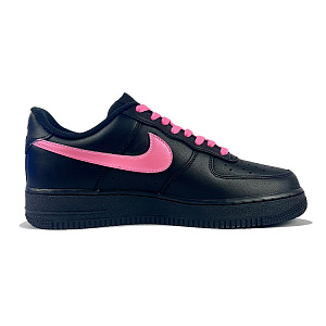 Nike Air Force 1 Thermal, Slip Resistant, And Abrasion Resistant Coverage Low Top Skateboard Shoes Unisex Black Pink 1 2757520