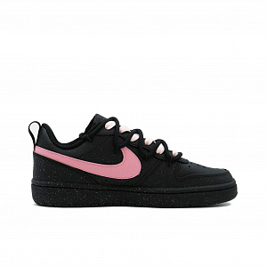 Nike Court Borough Yi Fan Gua Sprout Anti Slip Wear Resistant Low Top Skateboard Shoes GS Black Pink 1 2757790