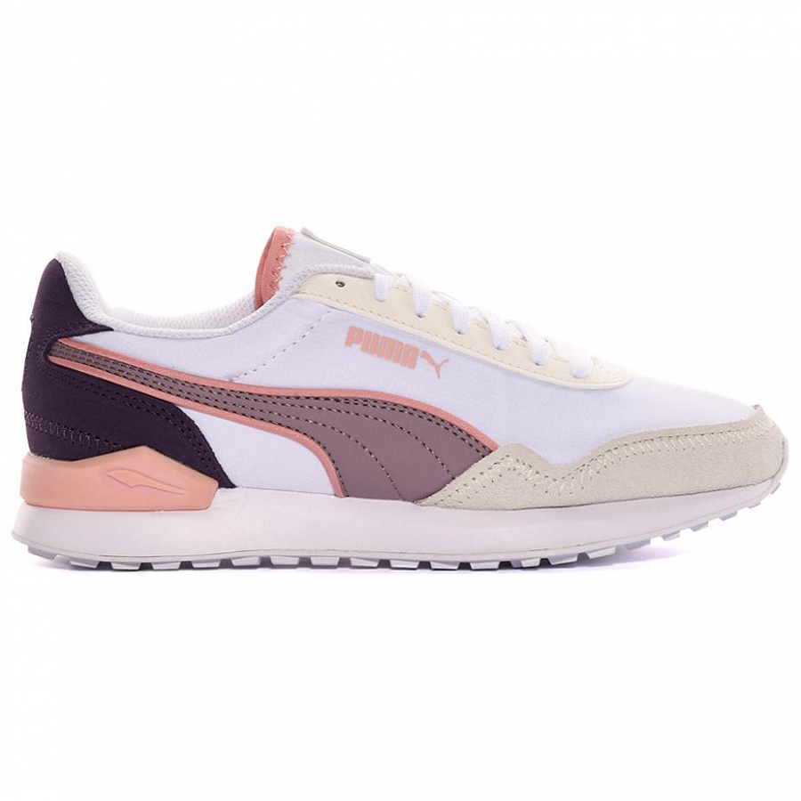 PUMA Dista Wear-resistant And Lightweight Low-Top Casual Shoes Women's White Pink купить в интернет-магазине Yoocart с быстрой доставкой по России.