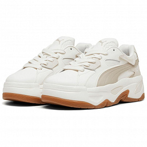PUMA BLSTR SURREALC Abrasion Resistant Low Top Casual Shoes Women's Khaki White 1 2757937