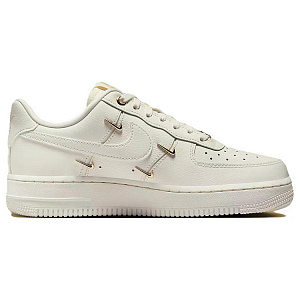 Nike Air Force 1 Skateboard Shoes Women's Low top Gold/White 1 2757955