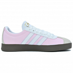 Adidas VL COURT 2.0 Pink Love Coverage Balance Lightweight Low-Top Skateboard Shoes Unisex Pink 1 2758272
