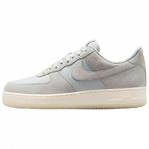 Nike Air Force 1 Low '07 LV8 Light Smoke Grey Metallic Gold Pale Ivory