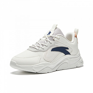 Anta Life Collection Cushioned Slip-Resistant Low-Top Casual Shoes Men's White Blue 1 2758863