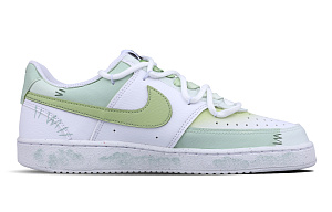 Nike Court Vision 1 Anti-Slip Wear-Resistant Low-Top Skateboard Shoes Men's Light Green 1 2759314