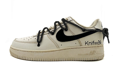 Nike Air Force 1 Low-Top Skateboard Shoes Unisex Coffee
