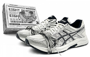 Asics Gel Contend 4 Durable Breathable Low Top Running Shoes Men's Silver Black
