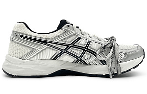 Asics Gel-Contend 4 Durable Breathable Low-Top Running Shoes Men's Silver Black 1 2760441