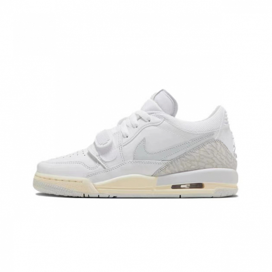 Jordan Legacy 312 Chestnut Anti-Slip Wear-Resistant Low-Top Vintage Basketball Shoes GS Blue White купить в интернет-магазине Yoocart с быстрой доставкой по России.