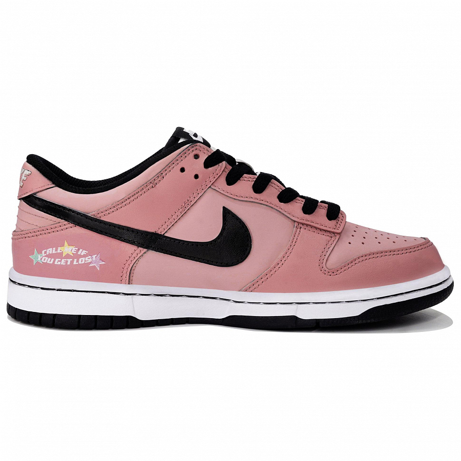 Nike Dunk Low-Top Skateboard Shoes Unisex Pink Black купить в интернет-магазине Yoocart с быстрой доставкой по России.