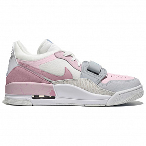Jordan Legacy 312 Vintage Basketball Shoes Men's Low top Gray/Pink/White 1 2760869