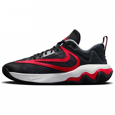 Nike Anti-Slip Wear-Resistant Low-Top Basketball Shoes Men's Black