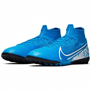 Nike Mercurial Superfly 7 Anti-Slip Wear-Resistant Soccer Shoes Unisex Blue White 1 2761072