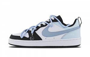 Nike Court Borough Smart Fruit Cancer Non-slip Lightweight Low-Top Skateboard Shoes GS Black Blue