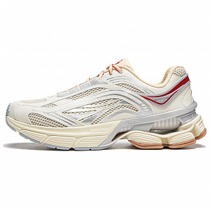 LiNing Aurora RENEW Slip Resistant Abrasion Resistant Support Height Increasing Low Top Casual Running Shoes Men's Ecru