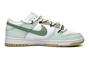 Nike Dunk Skateboard Shoes Women's Low-Top Green White 1 2761517
