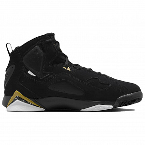 Jordan True Flight Black White Metallic Gold 1 2761765